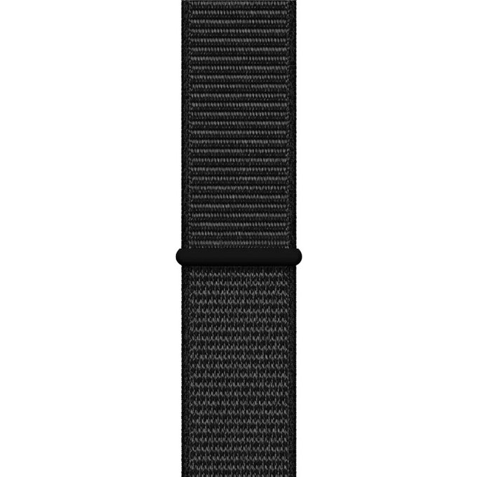 FixPremium - Nylonový Řemínek pro Apple Watch (42, 44, 45 a 49mm), černá