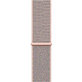 FixPremium - Nylonový Řemínek pro Apple Watch (42, 44, 45 a 49mm), růžová