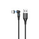 FixPremium - USB-C / USB Magnetický Kabel (1m), černá