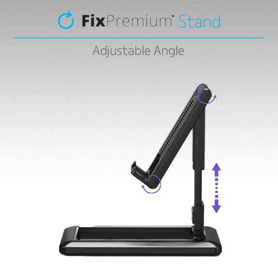 FixPremium - Stojan pro Smartphone/Tablet, čierny