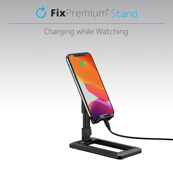 FixPremium - Stojan pro Smartphone/Tablet, čierny