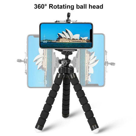 FixPremium - Tripod pro Smartphone, čierny