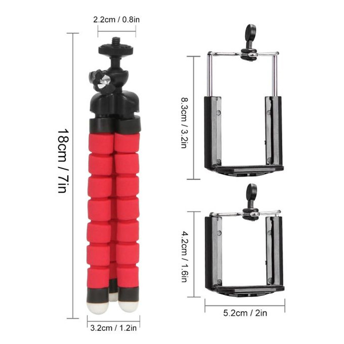 FixPremium - Tripod pro Smartphone, čierny