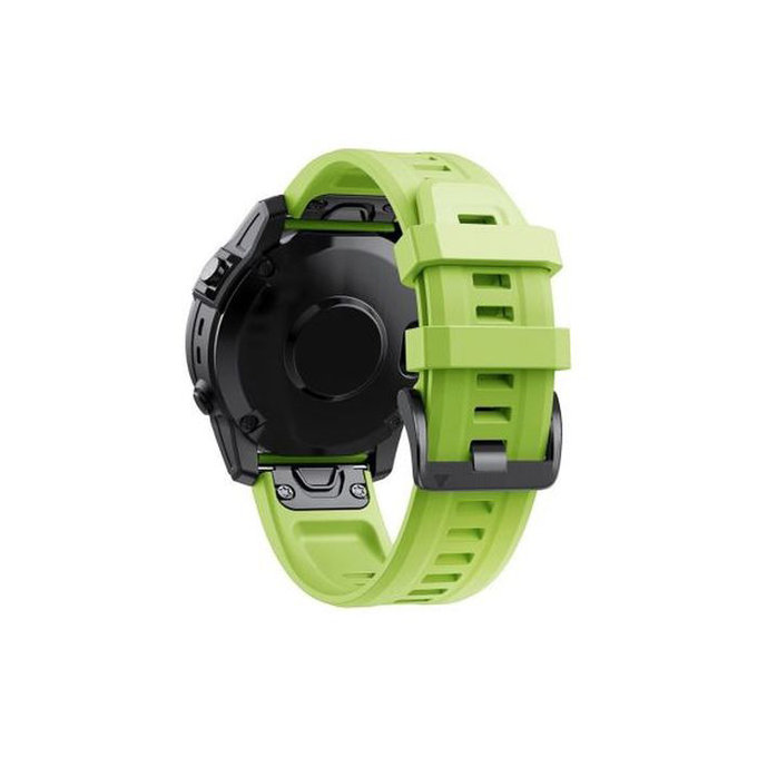 FixPremium - Silikónový Remienok pro Garmin (QuickFit 22mm), zelený