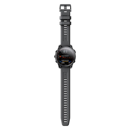 FixPremium - Silikónový Remienok pro Garmin (QuickFit 22mm), čierny