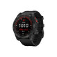 FixPremium - Silikónový Remienok pro Garmin (QuickFit 22mm), čierny