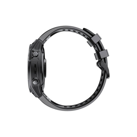 FixPremium - Silikónový Remienok pro Garmin (QuickFit 26mm), čierny