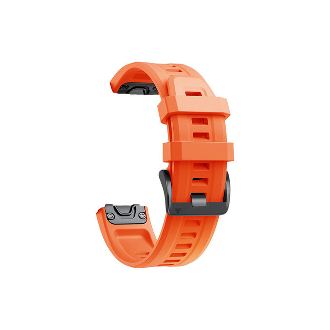 FixPremium - Silikónový Remienok pro Garmin (QuickFit 26mm), oranžový