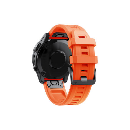 FixPremium - Silikónový Remienok pro Garmin (QuickFit 26mm), oranžový