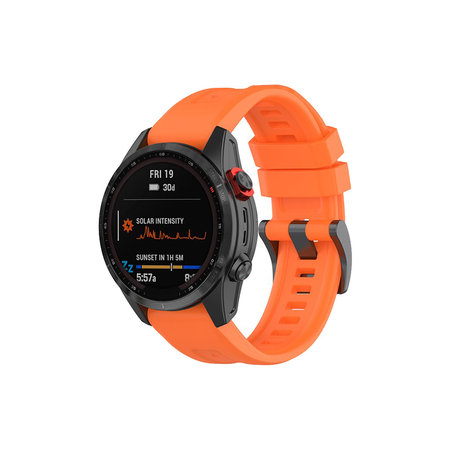 FixPremium - Silikónový Remienok pro Garmin (QuickFit 26mm), oranžový