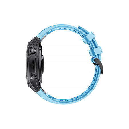 FixPremium - Silikónový Remienok pro Garmin (QuickFit 22mm), modrý
