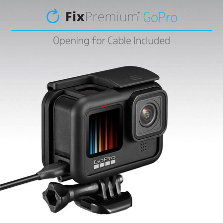 FixPremium - Ochranný Kryt Batérie pro GoPro Hero 9, čierna