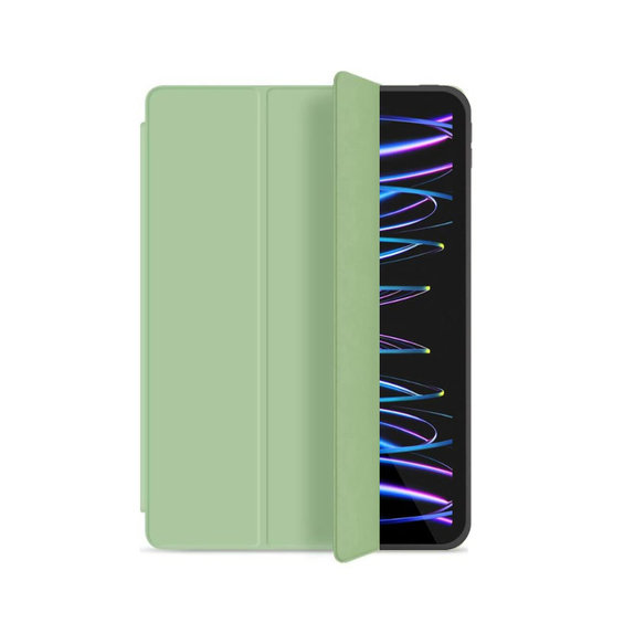 FixPremium - Flip Silikonové Pouzdro pro iPad Pro 11" (3rd, 4th Gen), zelená