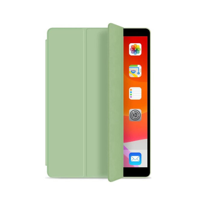 FixPremium - Flip Silikonové Pouzdro pro iPad 10.2 (7th, 8th, 9th Gen), zelená