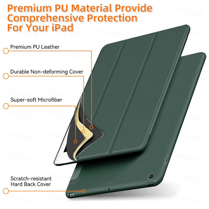 FixPremium - Flip Silikonové Pouzdro pro iPad Pro 12.9" (4th, 5th Gen), modrá