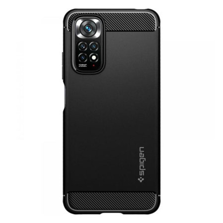 Spigen - Pouzdro Ruggen Armor pro Xiaomi Redmi Note 11 a 11S, černá