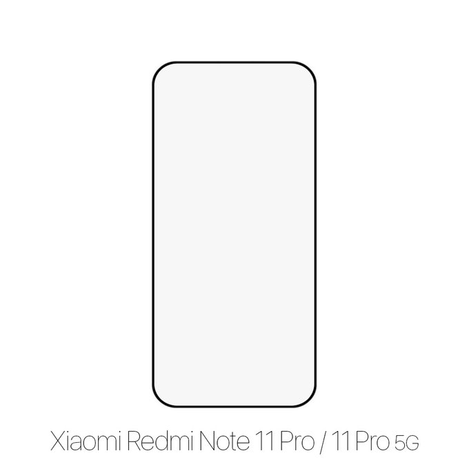 FixPremium FullCover Glass - Tvrzené Sklo pro Xiaomi Redmi Note 11 Pro a 11 Pro 5G