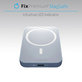 FixPremium - MagSafe PowerBank 5000mAh, bílá