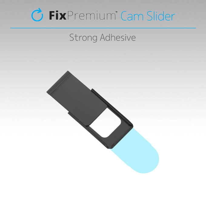 FixPremium - Camera Slider - Set 10ks, černá