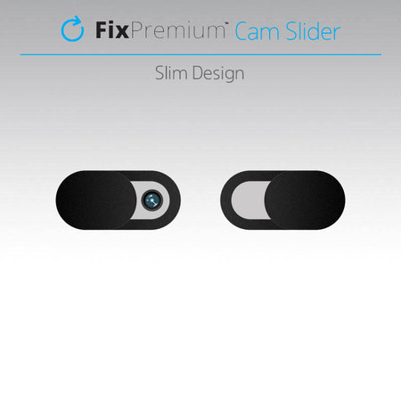 FixPremium - Camera Slider - Set 10ks, černá
