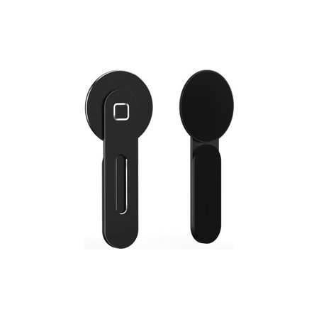 FixPremium - MagSafe Držák pro iPhone na Notebook, černá