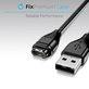 FixPremium - USB-C Nabíjecí Kabel pro Garmin Hodinky, černá