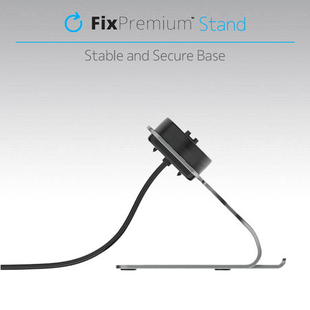 FixPremium - Nabíjecí Stojan pro Garmin Hodinky, space grey