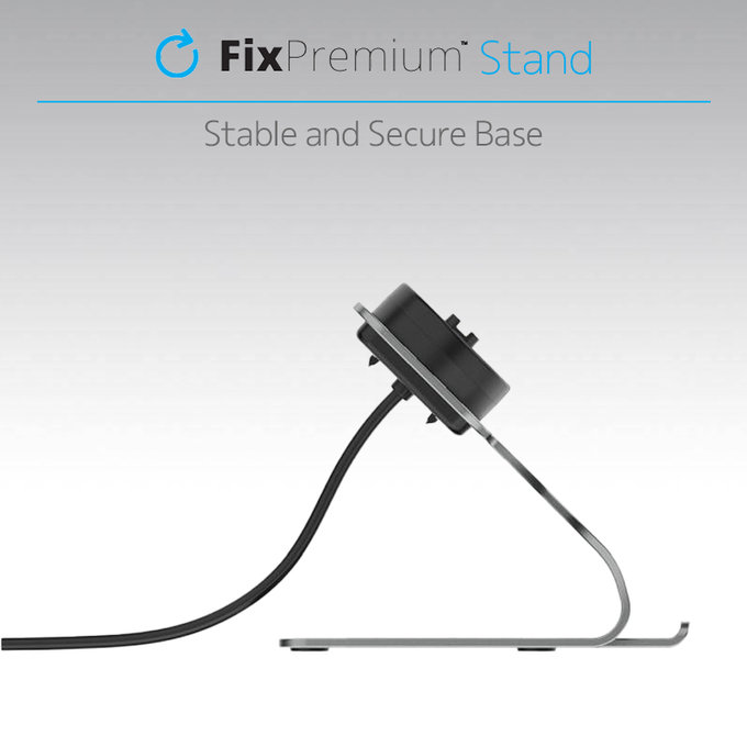 FixPremium - Nabíjecí Stojan pro Garmin Hodinky, space grey