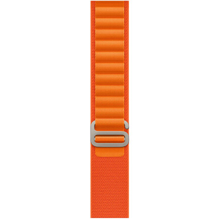 FixPremium - Řemínek Alpine Loop pro Apple Watch (42, 44, 45 a 49mm), oranžová