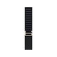 FixPremium - Řemínek Alpine Loop pro Apple Watch (42, 44, 45 a 49mm), černá