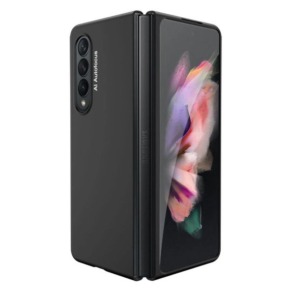 FixPremium - Silikonové Pouzdro pro Samsung Galaxy Z Fold 3, černá