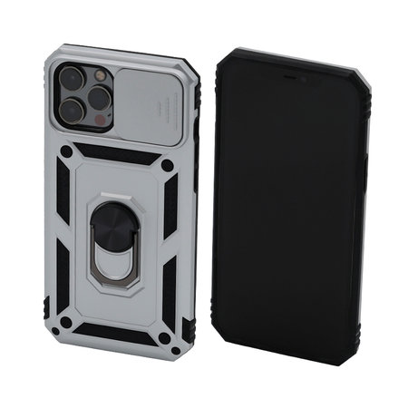 FixPremium - Pouzdro CamShield pro iPhone 12 Pro Max, bílá