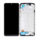 Xiaomi Redmi Note 10 - LCD Displej + Dotykové Sklo + Rám (Black) TFT