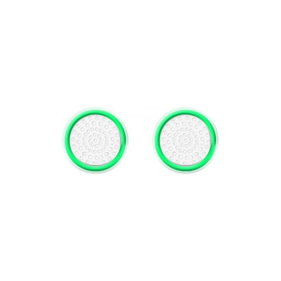 FixPremium - PS4/PS5 Controller Grip Caps - Set 2ks, transparentní zelená