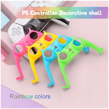 FixPremium - Dekorativní krytka pro PS5 DualSense, fialová