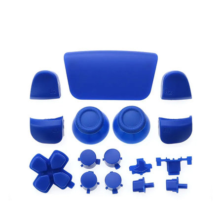 FixPremium - Dekorativní prvky pro PS5 DualSense, modrá