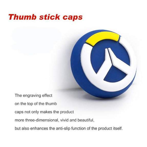 FixPremium - PS4/PS5 Skull Controller Grip Caps - Set 2ks