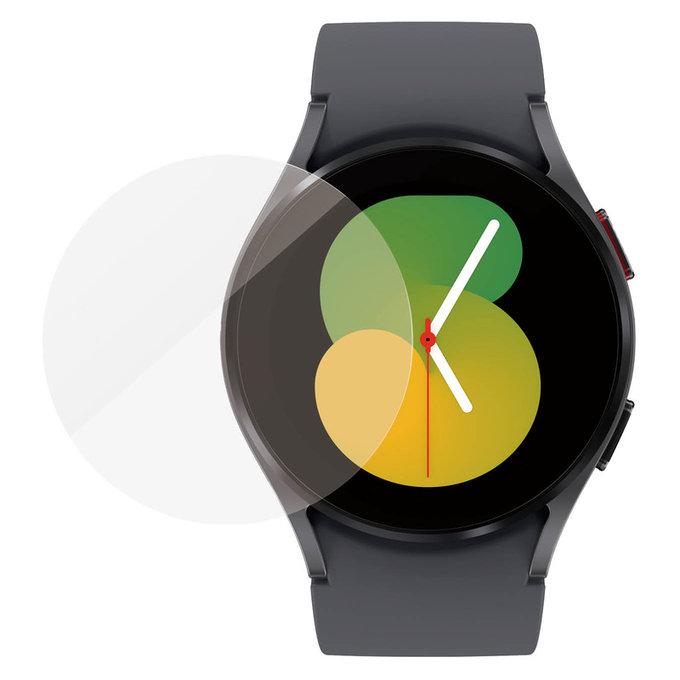 Tvrzené sklo Flat Glass AB pro Samsung Galaxy Watch 5 40 mm, Čirá, PanzerGlass