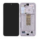 Samsung Galaxy S23 Plus S916B - LCD Displej + Dotykové Sklo + Rám (Lavender) - GH82-30478D, GH82-30476D, GH82-30477D Genuine Service Pack