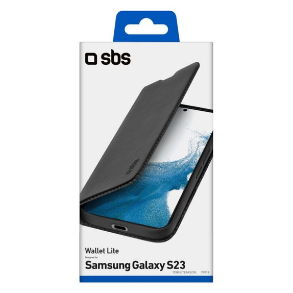 SBS - Pouzdro Book Wallet Lite pro Samsung Galaxy S23, černá