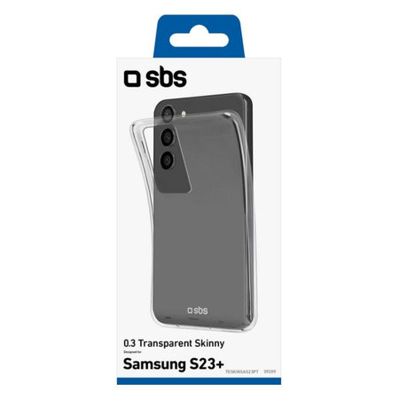 SBS - Pouzdro Skinny pro Samsung Galaxy S23+, transparentná