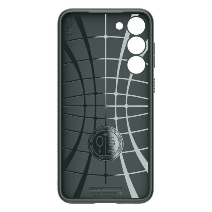 Spigen - Pouzdro Liquid Air pro Samsung Galaxy S23, abyss green
