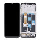 Oppo A16, A16s - LCD Displej + Dotykové Sklo + Rám (Crystal Black) TFT