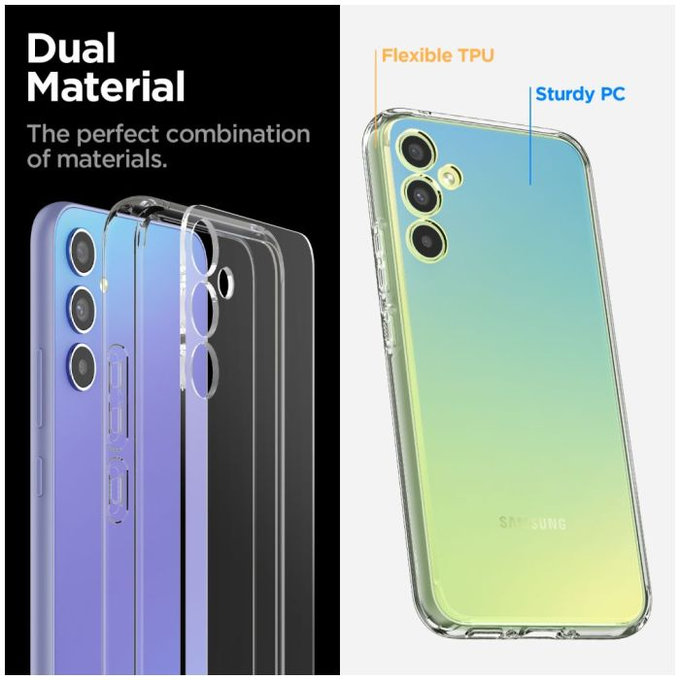 Spigen - Pouzdro Ultra Hybrid pro Samsung Galaxy A34 5G, crystal clear