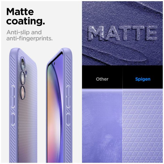 Spigen - Pouzdro Liquid Air pro Samsung Galaxy A54 5G, awesome violet