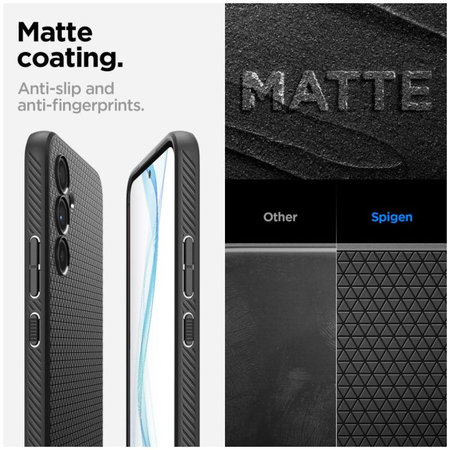 Spigen - Pouzdro Liquid Air pro Samsung Galaxy A54 5G, matte black