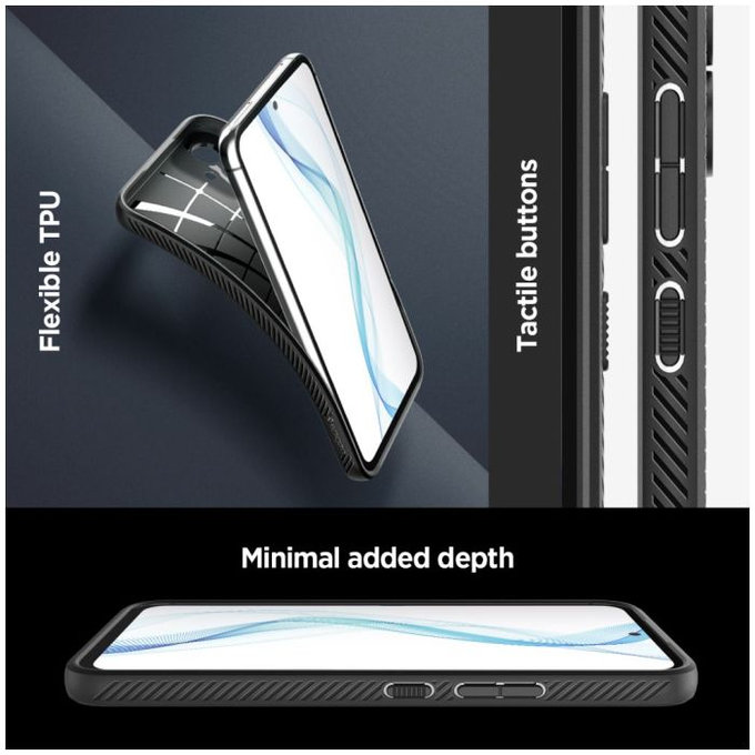 Spigen - Pouzdro Liquid Air pro Samsung Galaxy A54 5G, matte black