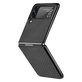 FixPremium - Pouzdro Carbon pro Samsung Galaxy Z Flip 2, černá