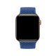 FixPremium - Řemínek Solo Loop pro Apple Watch (42, 44, 45 a 49mm), dark blue