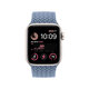 FixPremium - Řemínek Solo Loop pro Apple Watch (42, 44, 45 a 49mm), light blue